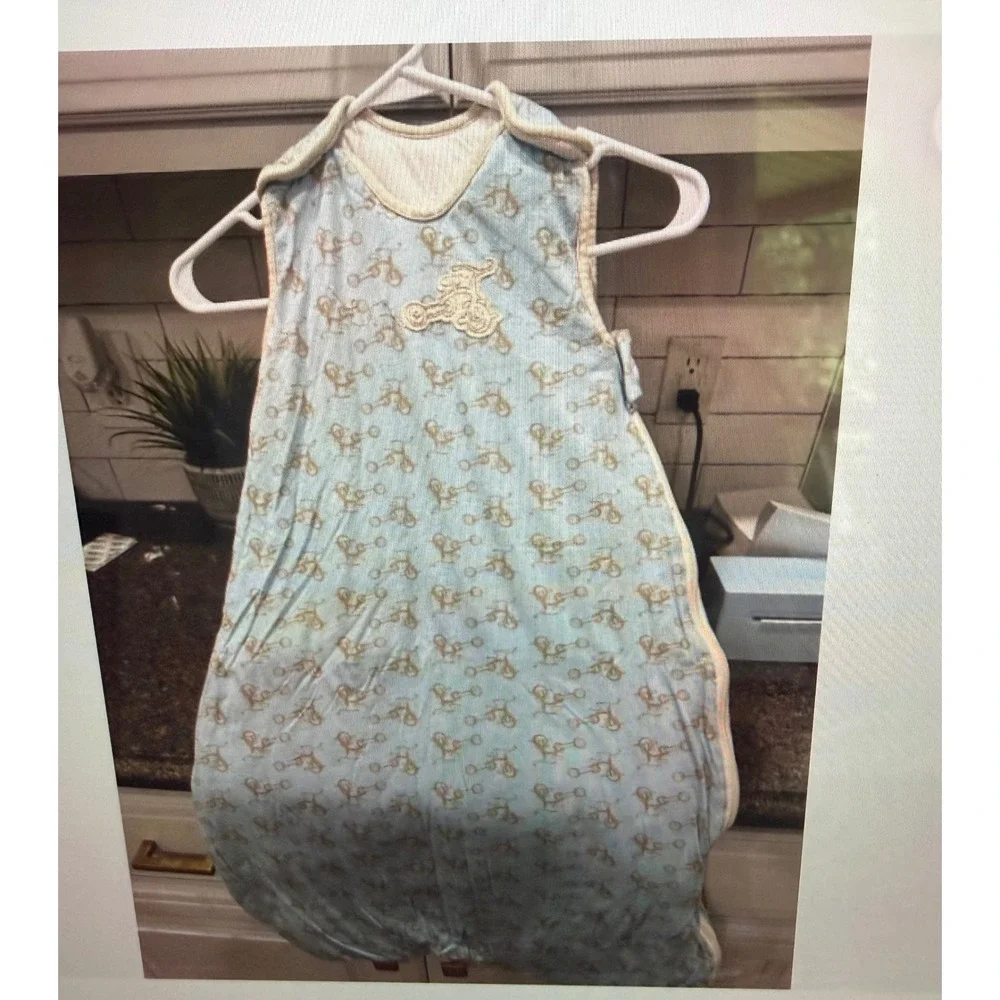 The Gro Company Grobag Baby Sleep Bag 2.5 TOG Blue Tricycle Print 6-18 Months